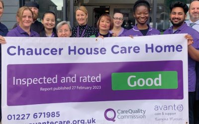 Chaucer House care home rated Good