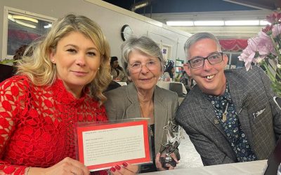 Hilary Bunker Honoured as Volunteer of the Year