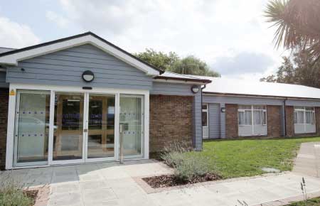 Weybourne Care Home entrance