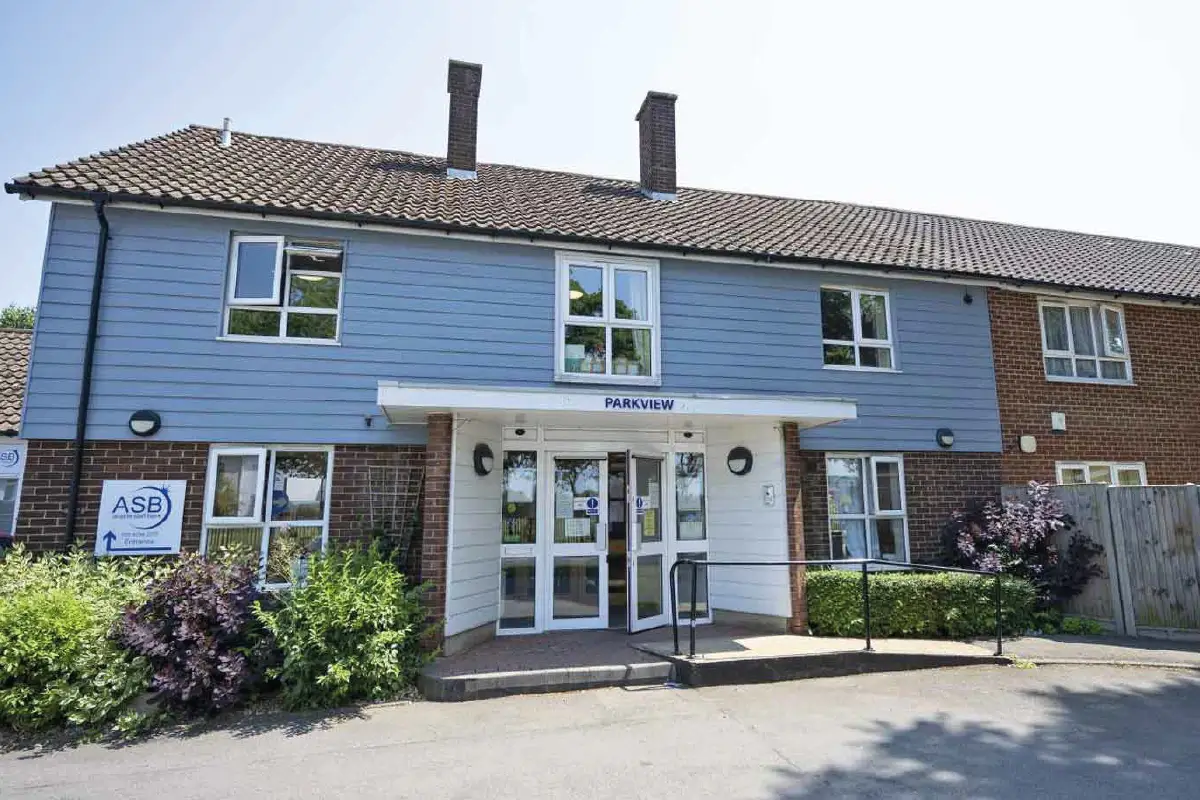 Parkview Care Home entrance