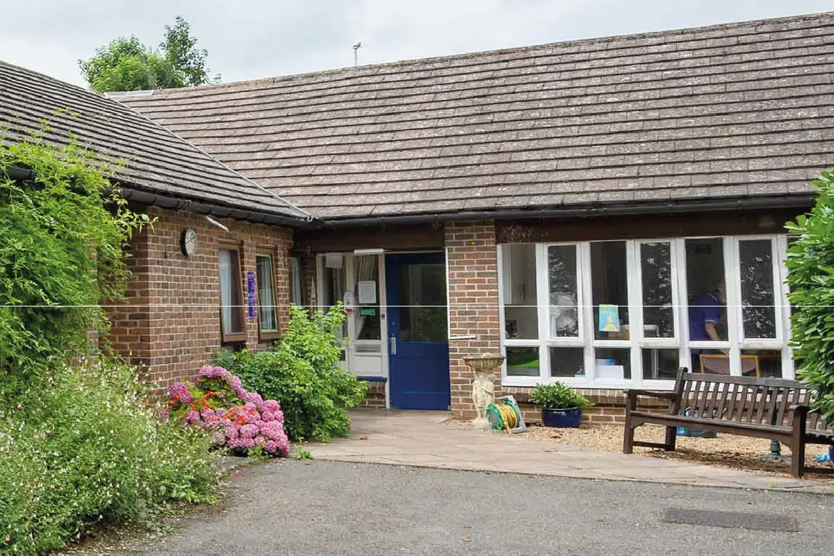 Pilgrims View Care Home entrance