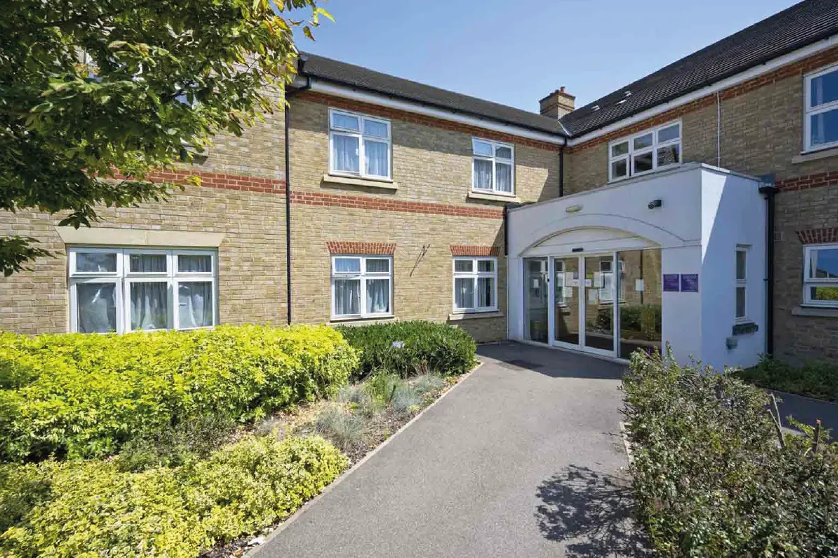 Puddingstone Grange Care Home entrance