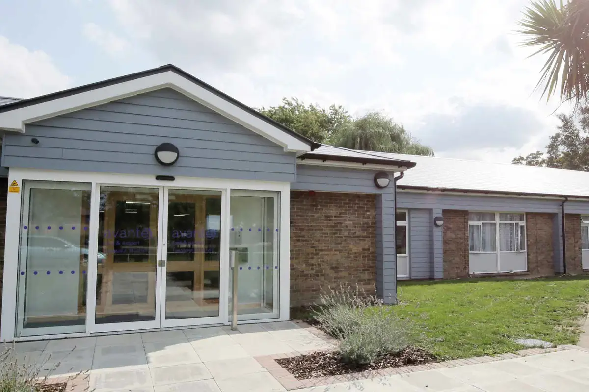Weybourne care home entrance