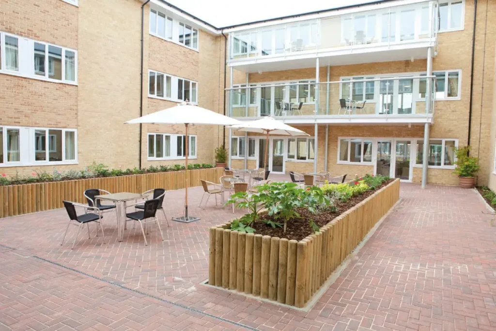 Amherst Court courtyard