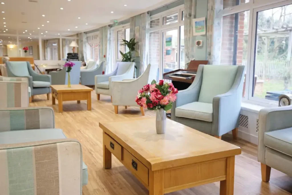 Bridge Haven Care Home lounge area