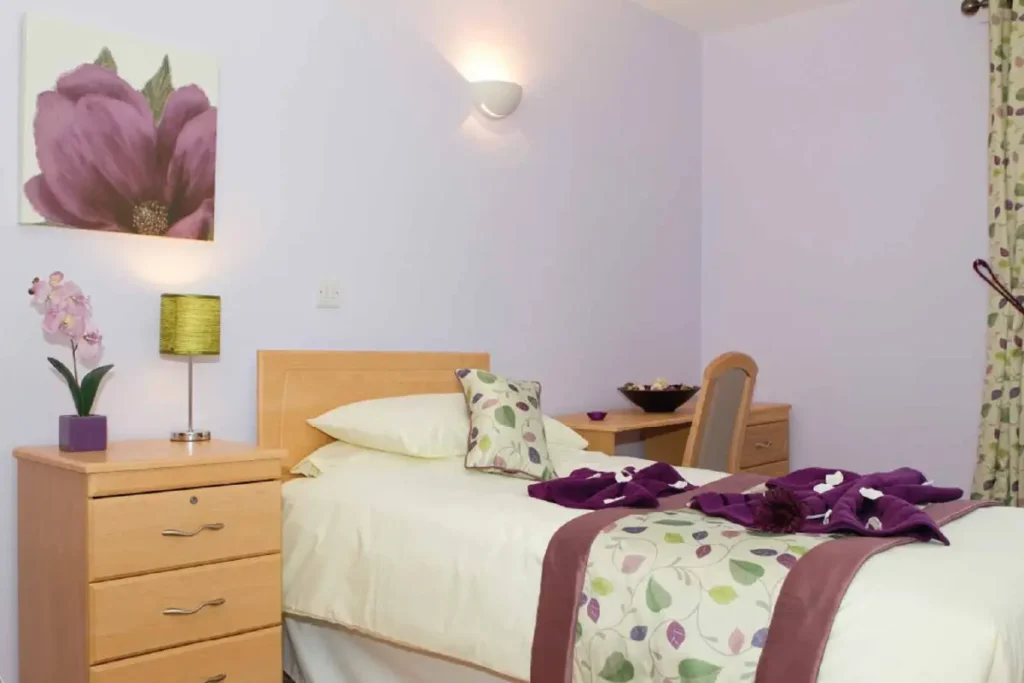 Bridge Haven Care Home bedroom