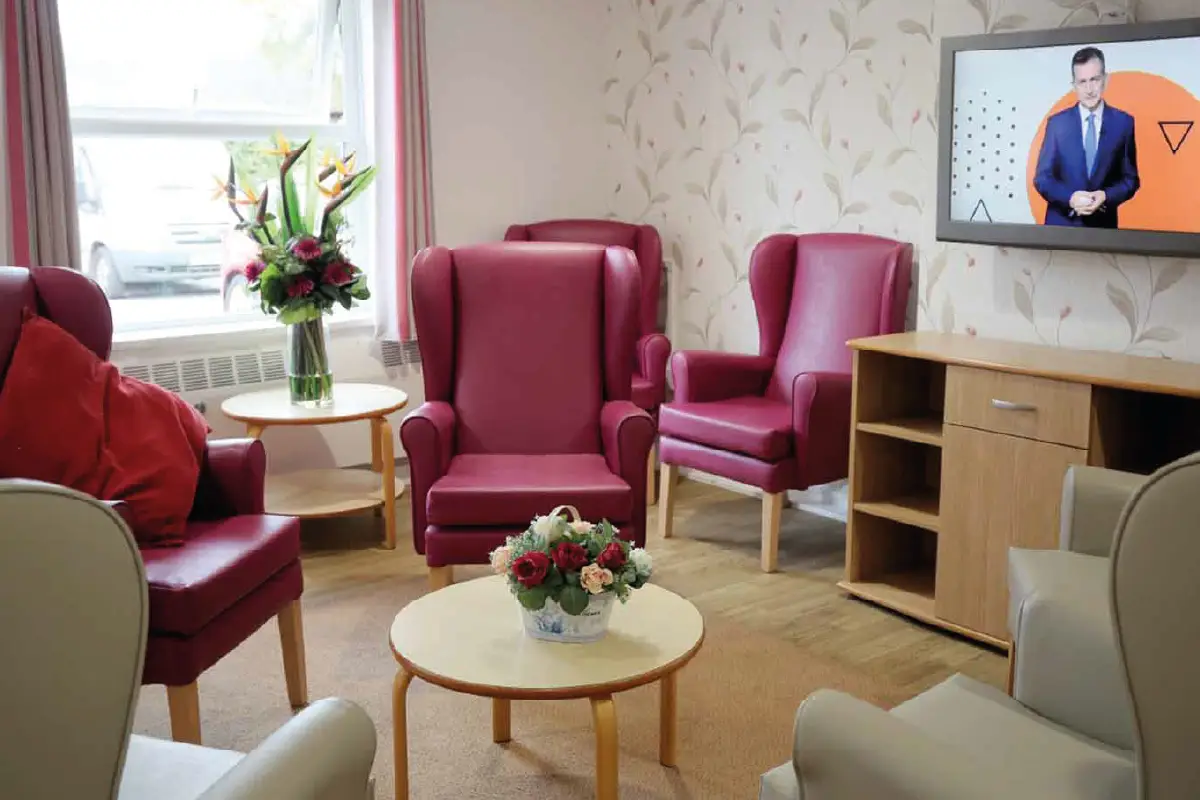 Court Regis Care Home seating area