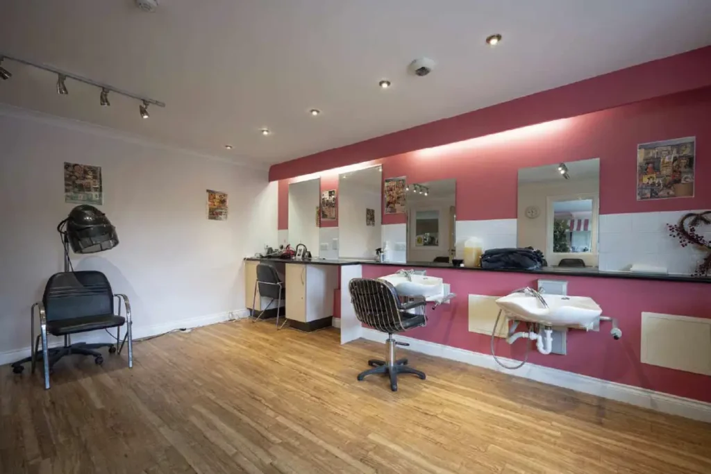 Northbourne Court Care Home salon area