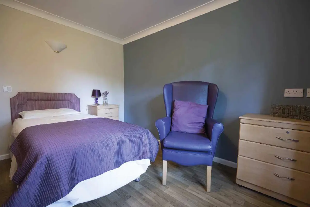 Parkview Care Home bedroom