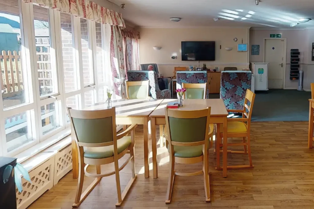 Pilgrims View Care Home dining area