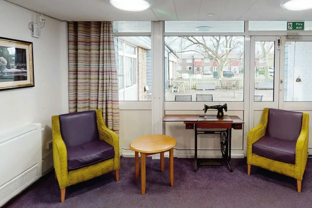 Weybourne care home snug