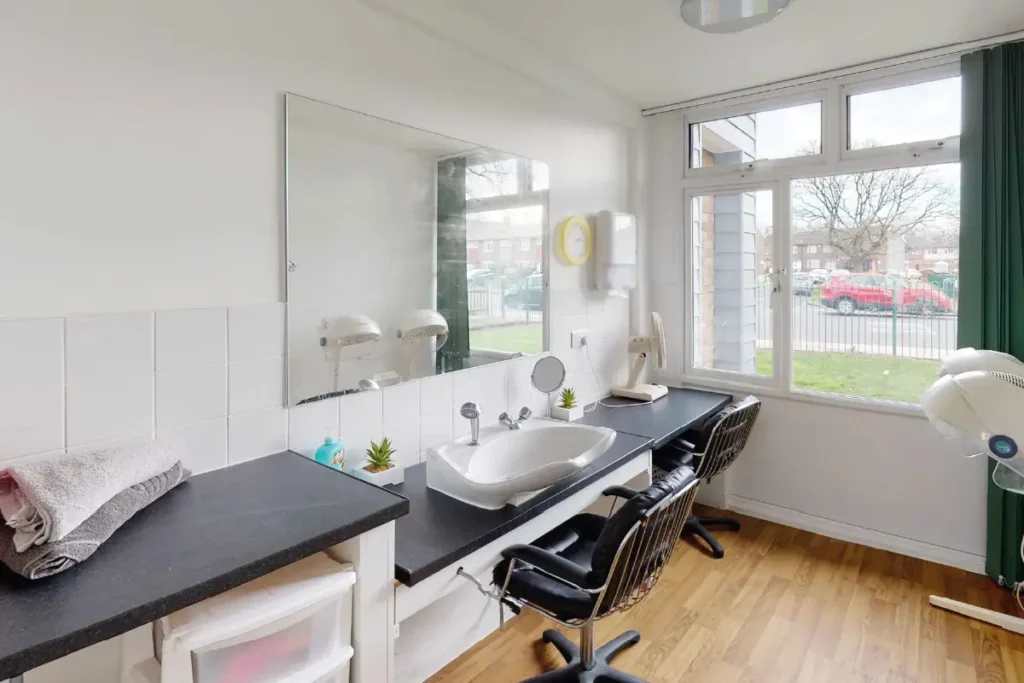 Weybourne care home salon
