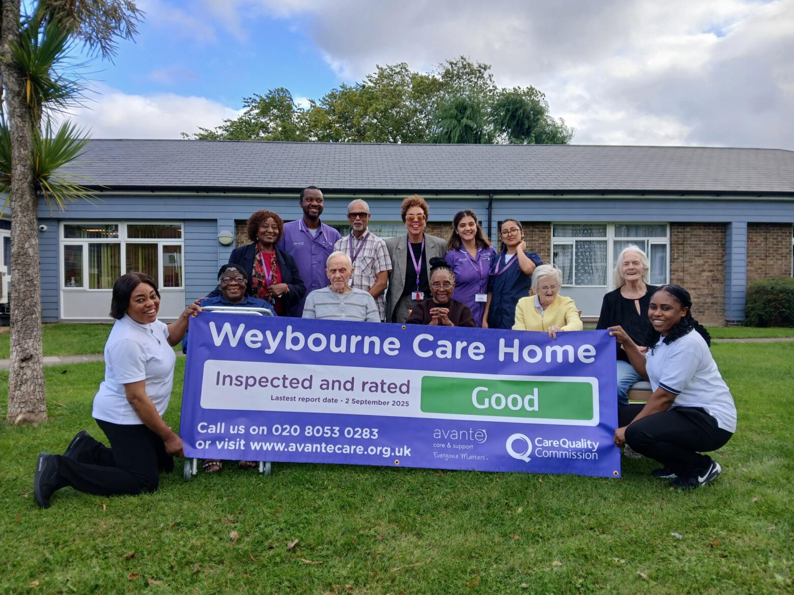 weybourne_cqc Weybourne Care Home showing their CQC Good rating