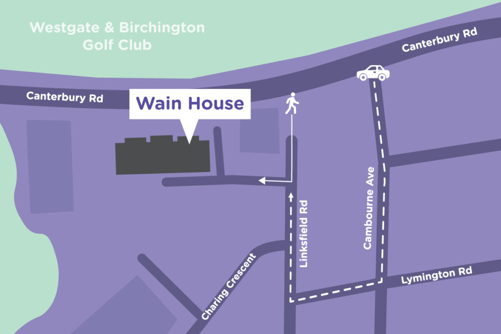 Wain House Map Directions